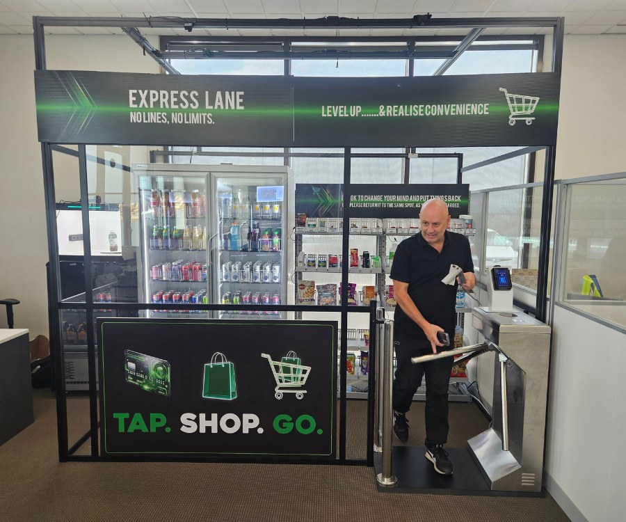 Automated shopping Micro Market